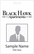 (image for) Barrett & Stokely Black Hawk Apartments Photo ID Badge