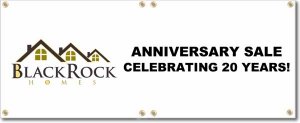 (image for) Black Rock Homes LLC Banner Logo Left