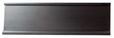 (image for) Black 8" X 2" Desk Name Plate Holder
