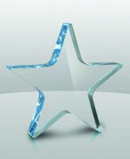 (image for) Acrylic Star - Blue - Small