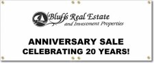 (image for) Bluffs Real Estate Banner Logo Center