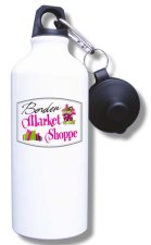 (image for) Borden Market Shoppe Water Bottle - White
