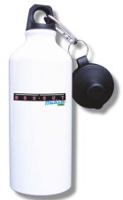 (image for) Box Out Media, Inc. Water Bottle - White