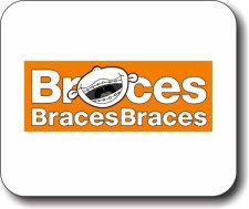 (image for) BracesBracesBraces Mousepad