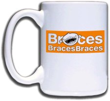 (image for) BracesBracesBraces Mug