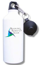 (image for) Bradford Board of Trade Water Bottle - White