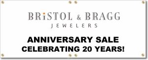 (image for) Bristol & Bragg Jewlers Banner Logo Center