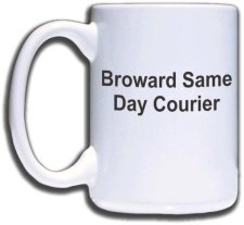 (image for) Broward Same Day Courier Mug