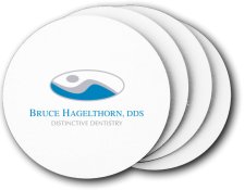(image for) Bruce Hagelthorn, DDS Dentistry Coasters (5 Pack)