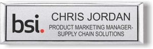 (image for) BSI Supply Chain Solutions Small Executive Silver