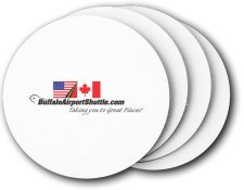 (image for) Buffalo Airport Shuttle Coasters (5 Pack)