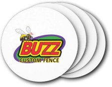 (image for) Buzz Custom Fence Coasters (5 Pack)