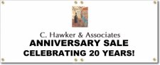 (image for) C. Hawker & Associates Banner Logo Center