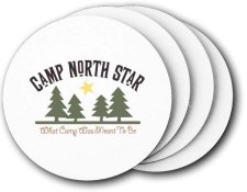 (image for) Camp North Star Coasters (5 Pack)