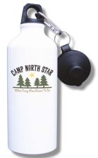(image for) Camp North Star Water Bottle - White