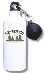 (image for) Camp North Star Water Bottle - White