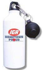 (image for) Canton Grocery Water Bottle - White
