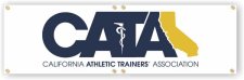 (image for) 4' x 12' California Athletic Trainers Banner