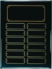 (image for) Black Piano Board Perpetual Plaque
