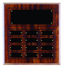 (image for) Cherry Finish Perpetual Plaque