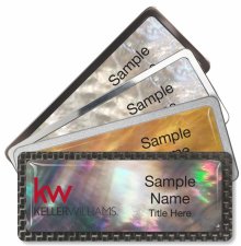 (image for) Mother of Pearl Name Badges