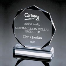 (image for) Century 21 Acrylic Octogon Award
