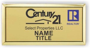 (image for) Century 21 - Select Properties - Executive Gold Badge (bold text)