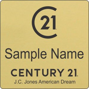 (image for) Century 21 JC Jones Square Badge