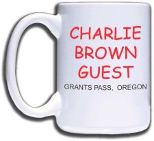 (image for) Charlie Brown Squares Mug