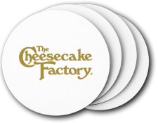 (image for) Cheesecake Factory, The Coasters (5 Pack)
