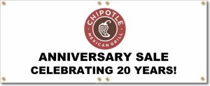 (image for) Chipotle Mexican Grill Banner Logo Center