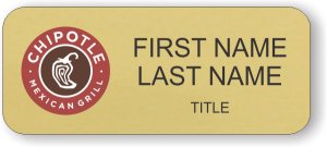 (image for) Chipotle Mexican Grill Gold Regular Badge