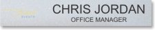 (image for) Christine Faust Events Nameplate