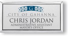 (image for) City Of Gahanna Silver Executive Badge