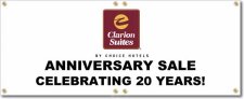 (image for) Clarion Suites Banner Logo Center