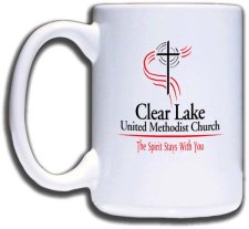 (image for) Clear Lake United Methodist Church Mug