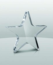 (image for) Acrylic Star - Clear - Small