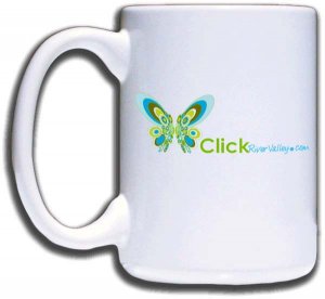 (image for) Click River Valley.com Mug