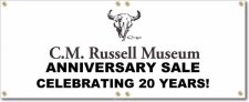 (image for) C.M. Russell Museum Banner Logo Center