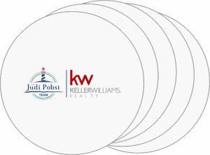 (image for) Keller Williams - The Judi Pobst Team Coasters (5 Pack)