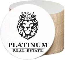 (image for) Platinum Real Estate Coasters (5 Pack)