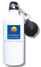 (image for) Comfort Inn & Suites Water Bottle - White