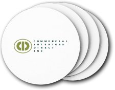(image for) Commercial Interiors Direct Inc. Coasters (5 Pack)