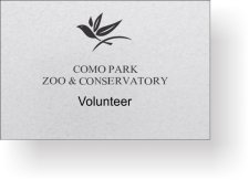 (image for) Como Park Volunteer Silver Badge