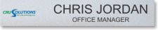 (image for) CRU Solutions Nameplate