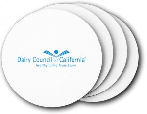 (image for) Dairy Council of California Coasters (5 Pack)