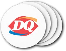 (image for) Dairy Queen Logo B Coasters (5 Pack)