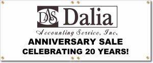 (image for) Dalia Accounting Service, Inc. Banner Logo Center