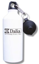 (image for) Dalia Accounting Service, Inc. Water Bottle - White