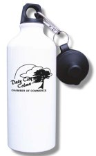 (image for) Daly City Colma Water Bottle - White